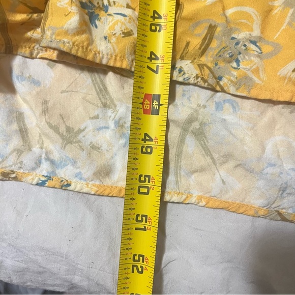 Heyson Women’s Floral Yellow Maxi Dress Half Sleeve V-neckline Cottagecore Large - Picture 10 of 12